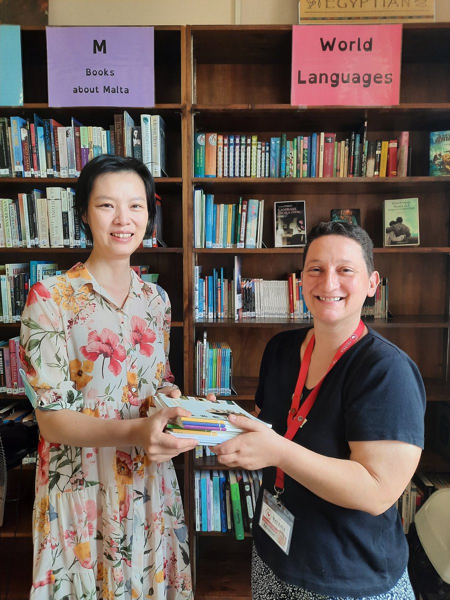 Part of every good library is to have a culturally diverse range of books &amp; represent mother tongue languages. Thank you for the kind donation from the Chinese Cultural Centre to enhance our Mandarin collection.