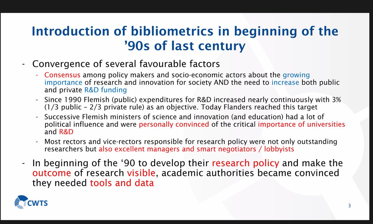 BarbaraLancho's tweet photo. Listening to Marc Luwel @cwtsleiden 

Another lesson learned from Henk Moed 
"each discipline has its own research and publication culture"

#bibliometrics #bibliometricindicators https://t.co/EM2O0szafl