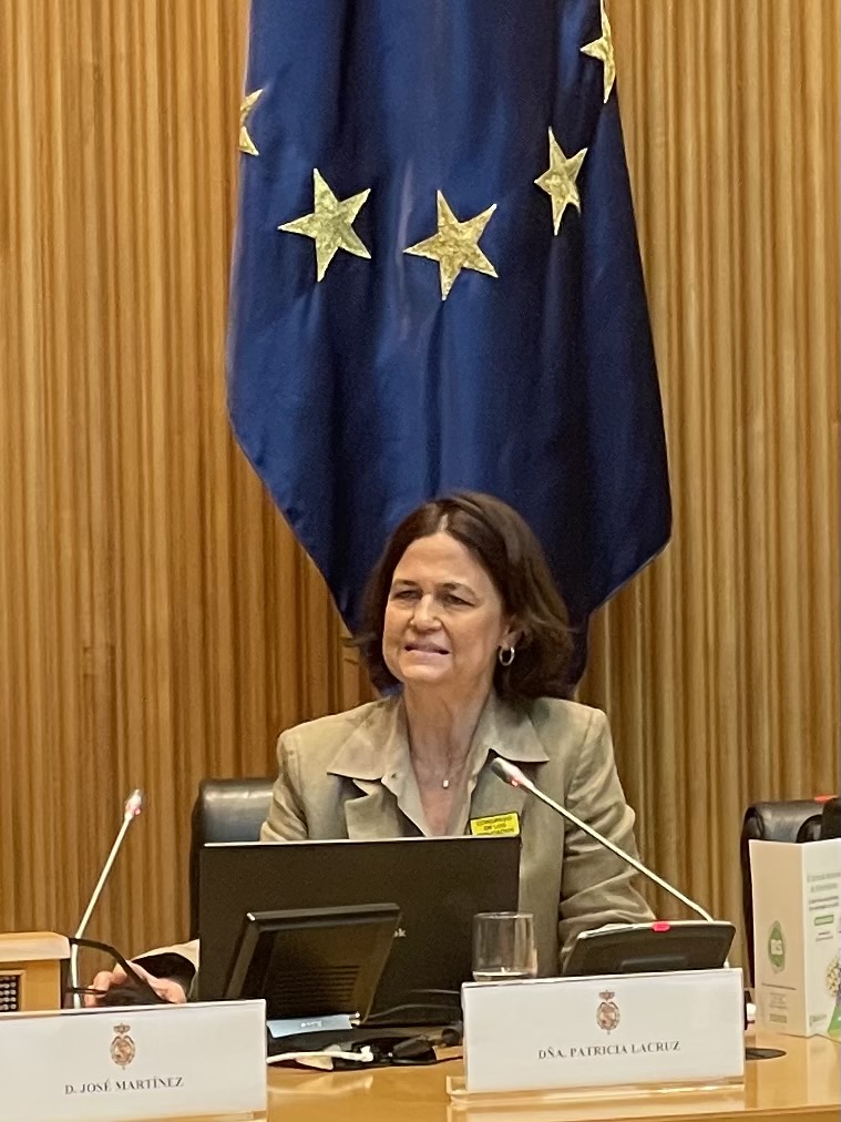 BioSim_es's tweet photo. Ana Sánchez @ana_asm de @consumidores defiende el estableciendo de indicadores estandarizados y comparables sobre uso de #biosimilares, y una evaluación sistemática de cómo moderan el gasto sanitario y benefician la sostenibilidad del SNS. https://t.co/QFCQsH6Pb3
