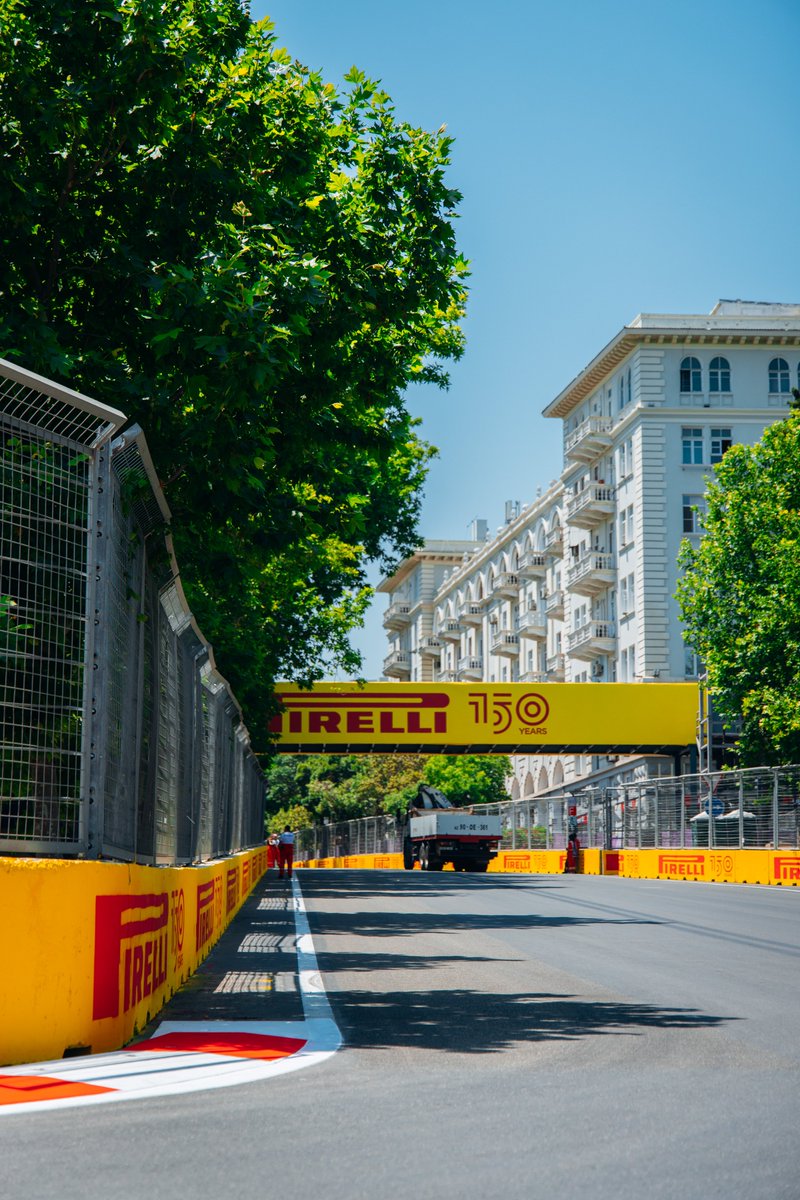 McLarenF1's tweet photo. This circuit hits different. 😍 Who's ready for FP1? 🙌

#AzerbaijanGP 🇦🇿 https://t.co/1ryLPDpox9