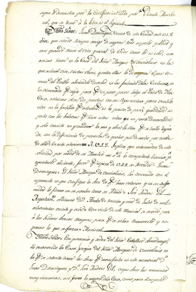 Jjo_Rodriguez's tweet photo. El 3er documento, de 1828: Escritura sobre el arreglo de la casa de Plaza del Huerto del Rey, propiedad del Marqués de Barriolucio, y habitada por Juan Domínguez, y sobre mejora...⤵️ https://t.co/trEUAsNs5W
