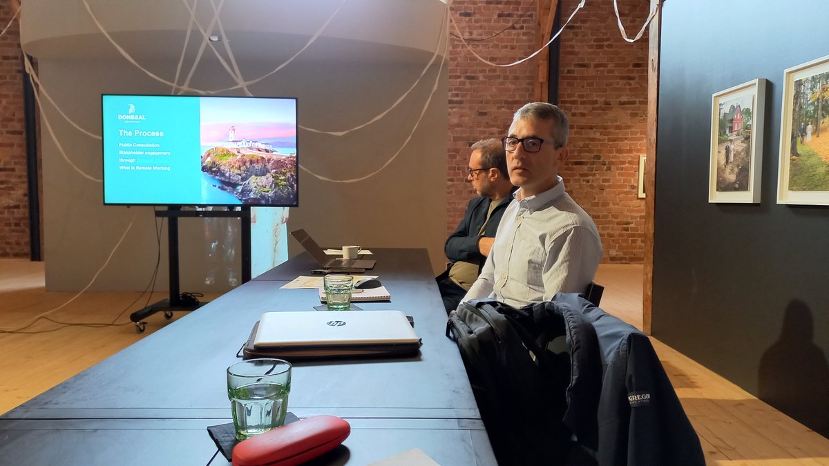 |Day 1 in #Seinäjoki| 
💡Remote Working and Studying as a growth platform for vitality
💡Donegal Remote Working Strategy
💡Nivernais Morvan digital Hub.
After the welcome 3 local programs acting in #remoreworking were presented. 
#interregeurope #digitalvillage #COVID19