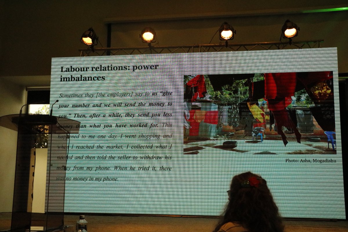ReDSS_HoA's tweet photo. @PeteChonka shares insights from "Precarious Technoscapes - Forced mobility and Mobile Connections at the Margins of Somali Cities" @REFHorn @BakonyiJutta #REFConference22 https://t.co/lxIdF2zCYR