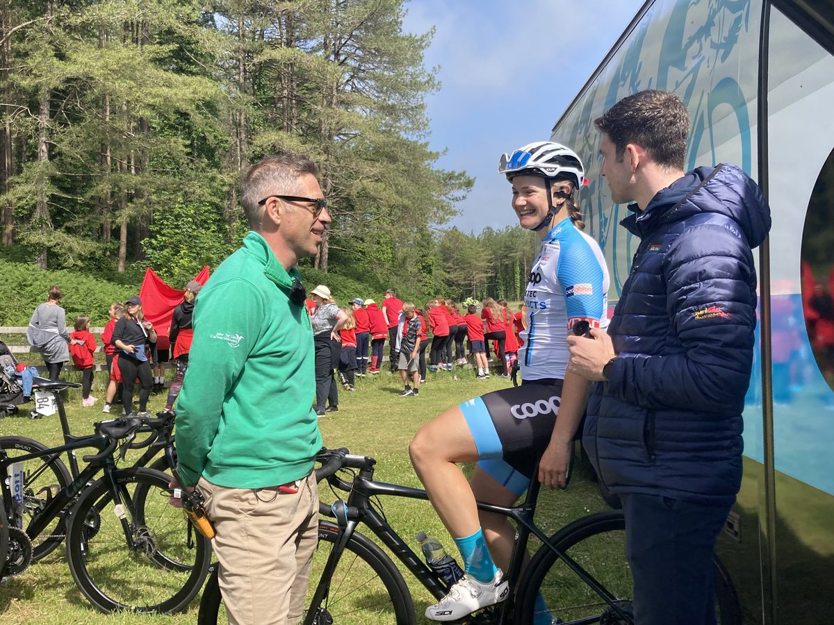 sportcarms's tweet photo. Carmarthenshire’s very own @JessRoberts_99 has joined some of the world’s most talented riders in the eighth edition of Britain’s leading women’s stage race. 

Riding for @Hitec_Products she is making her debut in this event.

#cyclecarms #womenstour #UCIWWT https://t.co/tKQxFrXk3M