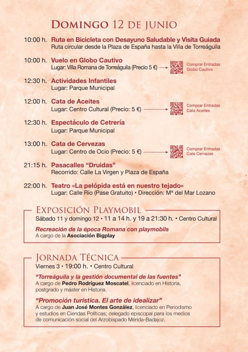 acbigplay's tweet photo. Vuelven los @playmobil al festival romano AMNIS CALLIS.
-
¿Quieres pasar un rato divertido? Ven Barbaño este fin de semana.
-
Este año hemos colaborado montando un diorama de romanos y un circuito de carreras para todas las edades.
GRATIS para socios.
#amniscallis #playmobilroma https://t.co/6qaiAJesb7