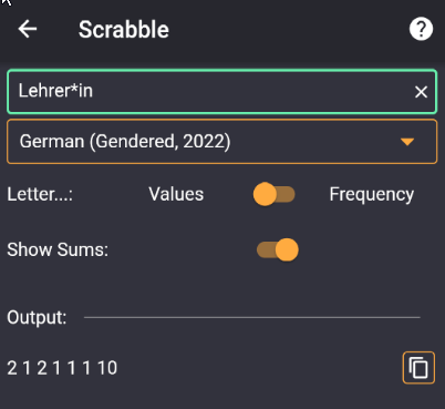 gc_wizard's tweet photo. And the #GCWizard's Scrabble tool is already prepared :) https://t.co/sWEp8MUji0