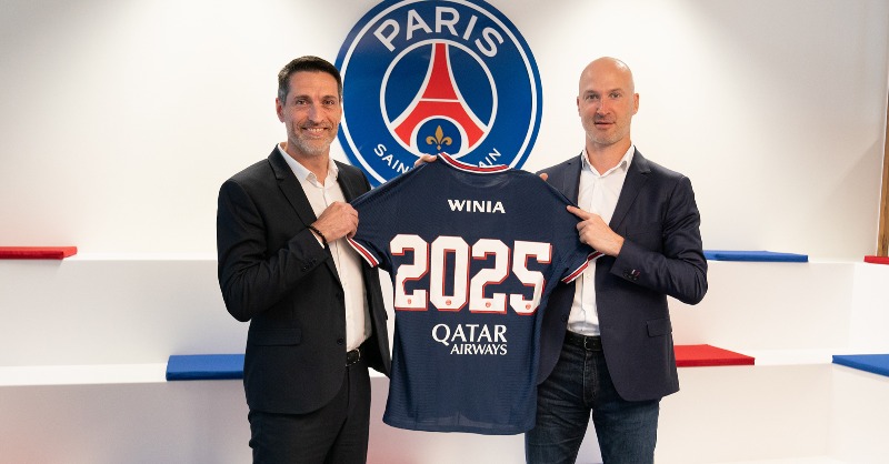 psghand's tweet photo. L'aventure continue avec #Winia 🤝