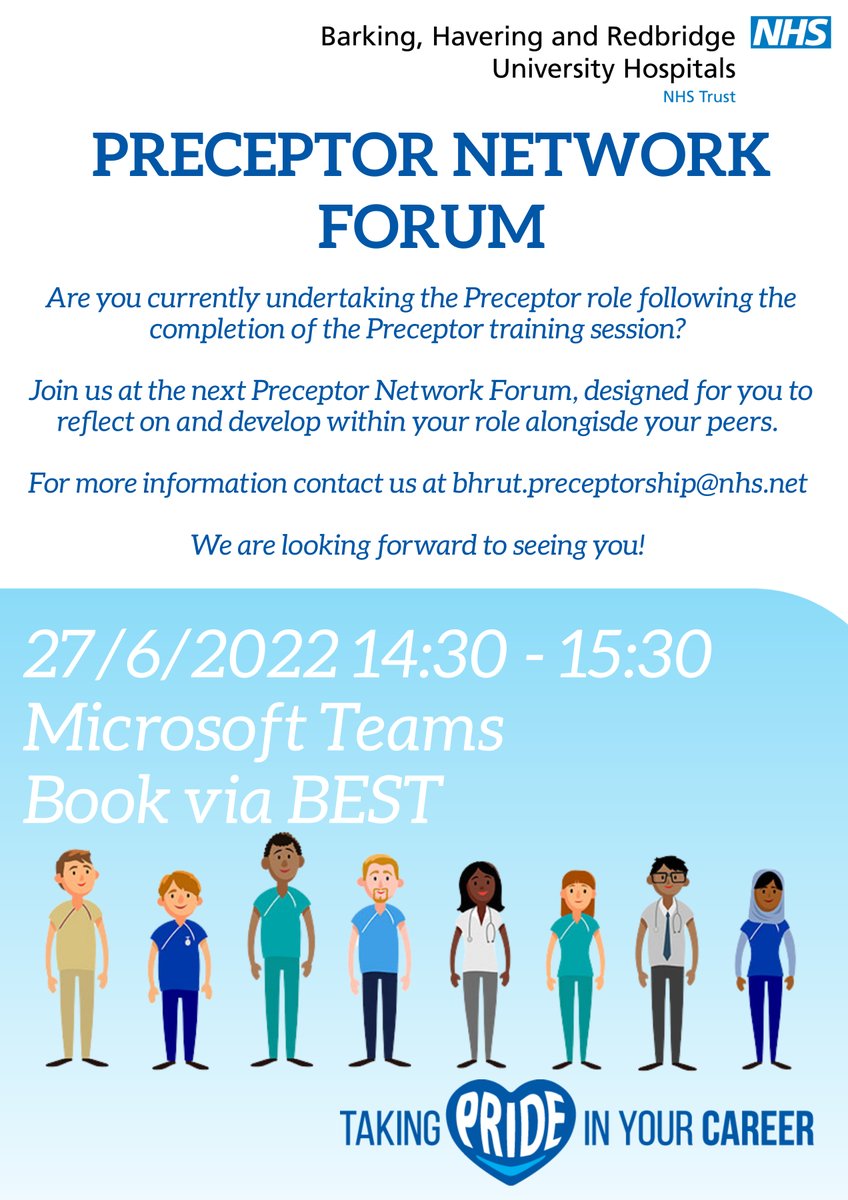 BHRUT Preceptorship tweet media