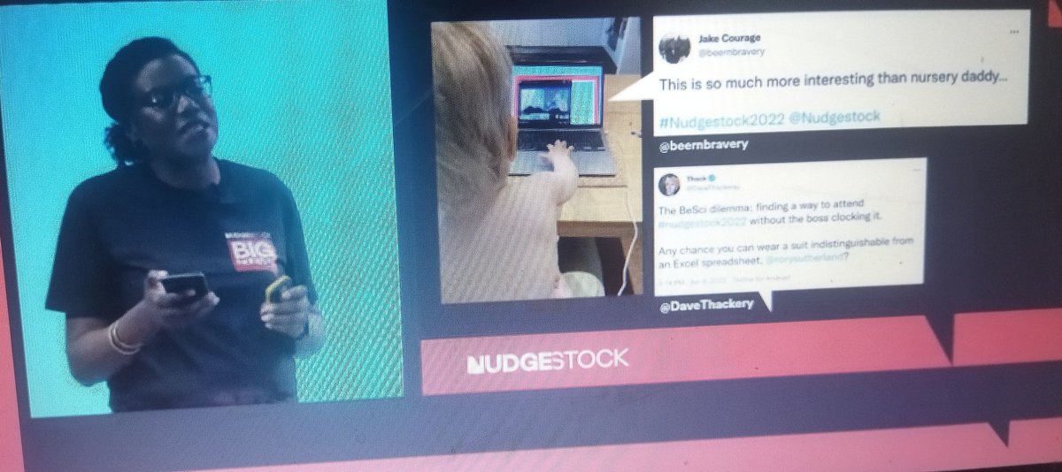 theketome's tweet photo. You learn better when you are having fun! ๐ฅฐ๐๐
@Nudgestock @ogilvyuk @austint #Nudgestock2022 into the #nudgeverse https://t.co/nhpKzclu9O