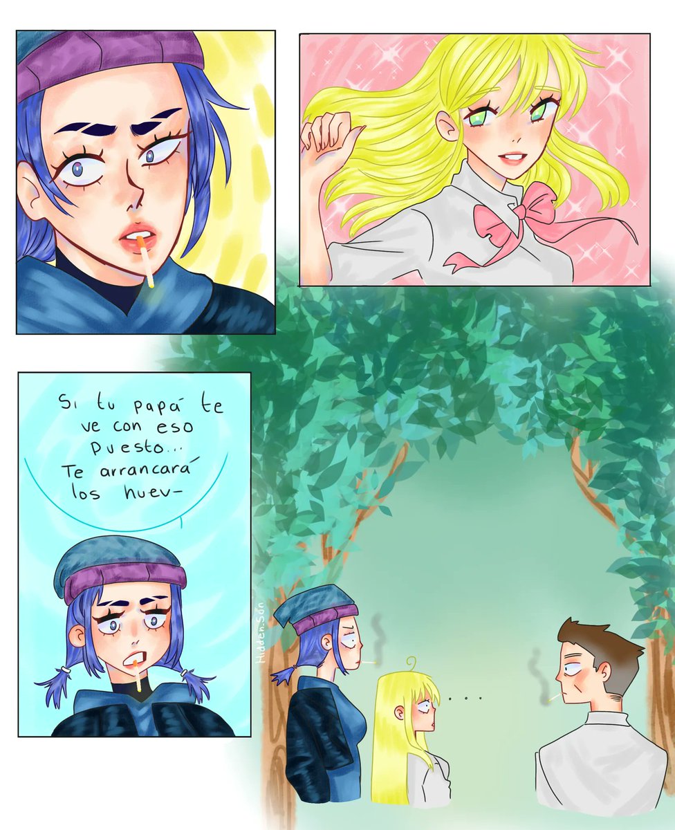 HiddenSun117's tweet photo. #oc #minicomic https://t.co/GzAMwpDvor
