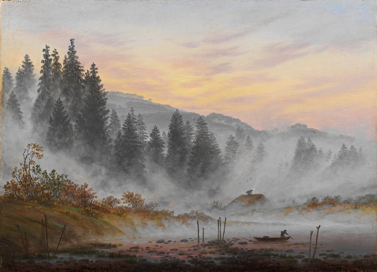 Art_Vanitas's tweet photo. "The artist should not only paint what he sees before him, but also what he sees in himself"
Caspar David Friedrich (1774-1840) https://t.co/gDb0jP5aBq