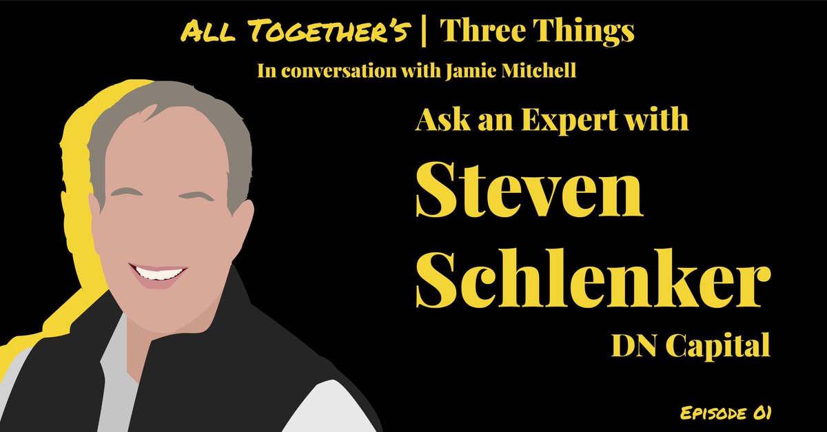 All Together (@alltogetherco) on Twitter photo Introducing ‘Ask an Expert’; a new series of shorts in All Together’s Three Things podcast.
In our first episode, Steven Schlenker, Founding Managing Partner at <a href="/DNCapital/">DN Capital</a>, gives his views on tech stocks in the US, what it means for UK start-ups.
👇
linktr.ee/AllTogetherCo Introducing ‘Ask an Expert’; a new series of shorts in All Together’s Three Things podcast.
In our first episode, Steven Schlenker, Founding Managing Partner at <a href="/DNCapital/">DN Capital</a>, gives his views on tech stocks in the US, what it means for UK start-ups.
👇
linktr.ee/AllTogetherCo