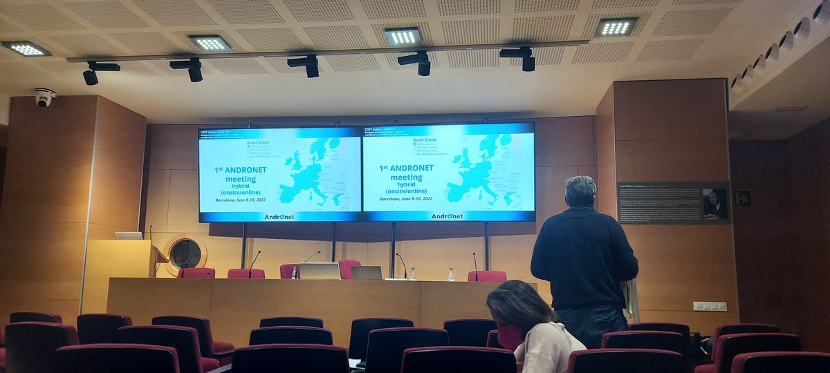 Final day of <a href="/AndronetScience/">COST CA20119 ANDRONET</a> meeting. Very nice to know all the people interested in male reproductive health and the amazing opportunities of collaboration. <a href="/FardilhasLab/">Signal Transduction Lab, iBiMED</a> <a href="/magda_henriques/">Magda Henriques</a> #AndronetCOST #AndronetCOST2022