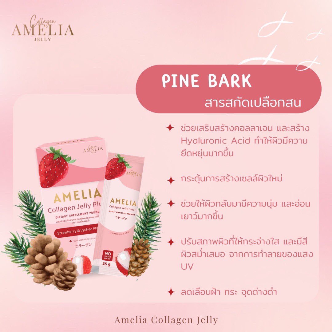 Ameliajellyth's tweet photo. รู้หรือไม่ amelia มี pine bark ด้วยนะคะ✨
มาดูกันว่ามีประโยชน์อย่างไรบ้าง?
Pine bark เปรียบเสมือน Antioxidant ตัวนึงเลยค่า ช่วยทำให้ผิวกลับมานุ่ม ชุ่มชื่น อิ่มน้ำมากขึ้น ปรับให้ผิวค่อยๆมีความกระจ่างใส และลดเลือนฝ้า กระ จุดด่างดำ
#pinebark
#antioxidants
#ผิวสวยสุขภาพดี https://t.co/hlGVOZJh7M