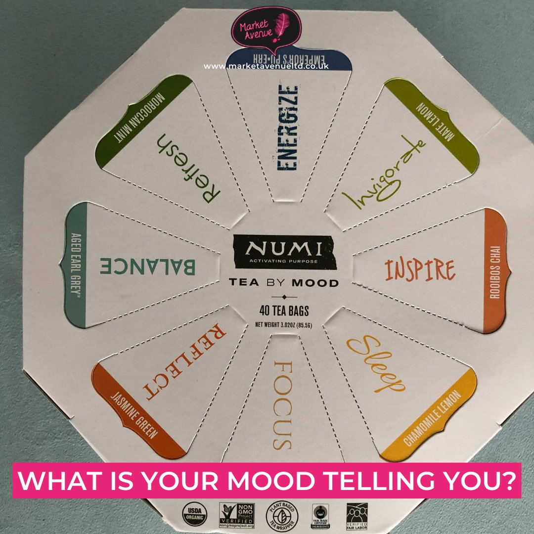 I love this box of mood teas ☕️

It helps you to know when to take much needed time out to recharge.

Which tea would you choose today?

#gratitudeattitude #mindfulness #Storytelling #DailyHabits