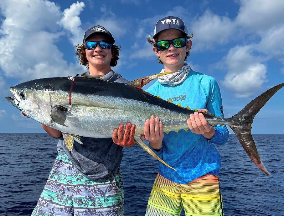 HookandTackle's tweet photo. Lucky Day! Great #TUNA These are our future anglers

#hookandtackle #fishingapparel #fish #fishin #fishing #angler #fisherman #fishinglife #tuna #tunafish #tunafishing #juniorangler https://t.co/deI5fSnHxT