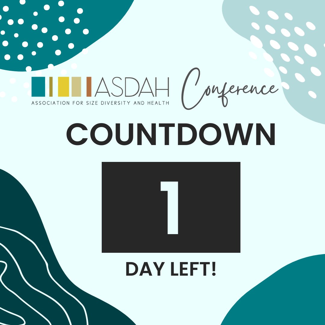ASDAH's tweet image. Don&apos;t forget to register! The conference starts tomorrow: asdah.org/conference