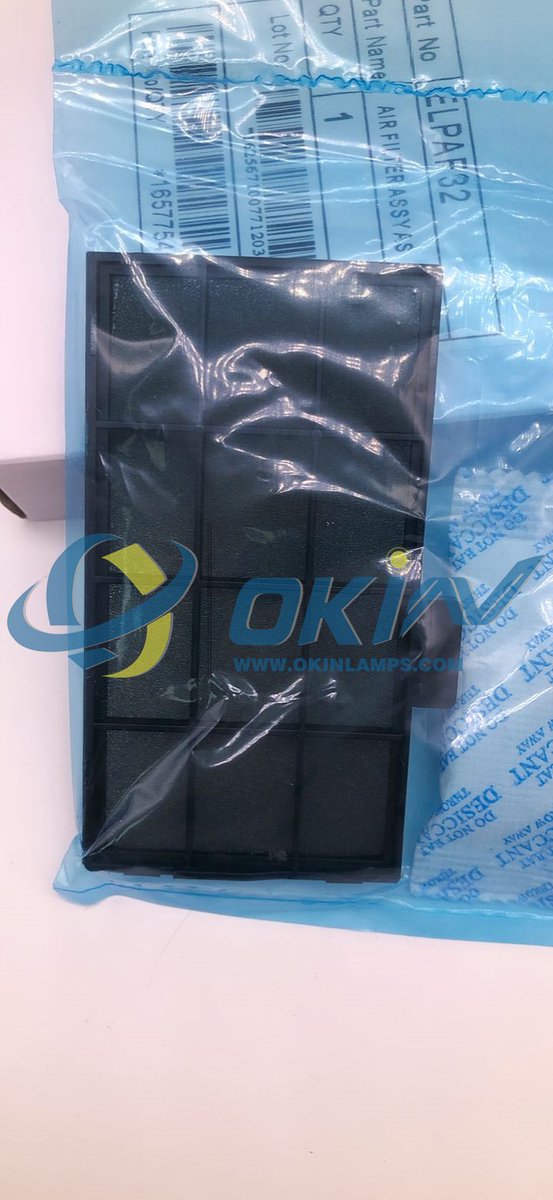 ProjectorlampsS's tweet image. #ProjectorAirFilter #ProjectorFilter #Epson #ELPAF32 #V13H134A32

info@okinlamps.com
sales@okinlamps.com
king@okinlamps.com
Skype: okin.tech
+86 15625068913
okinlamps.com

#ProjectorLamp #ProjectorParts #ProjectorRepaire #ProjectorAccessories #AirFilter