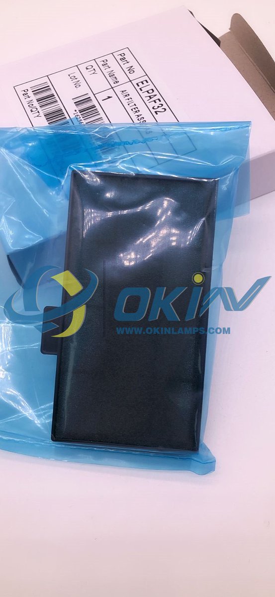 ProjectorlampsS's tweet image. #ProjectorAirFilter #ProjectorFilter #Epson #ELPAF32 #V13H134A32

info@okinlamps.com
sales@okinlamps.com
king@okinlamps.com
Skype: okin.tech
+86 15625068913
okinlamps.com

#ProjectorLamp #ProjectorParts #ProjectorRepaire #ProjectorAccessories #AirFilter