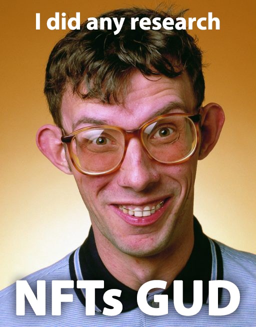gudguys_nft's tweet photo. What about NFTs ??? #NFTsGUD #gudguys #dyor #gudguy #nfts #nftcommunity #nftcollector #NFTProject #freemint #freenft #nfts #nft #eth #BTC #SOL #AVAX https://t.co/qagyKPYJj3