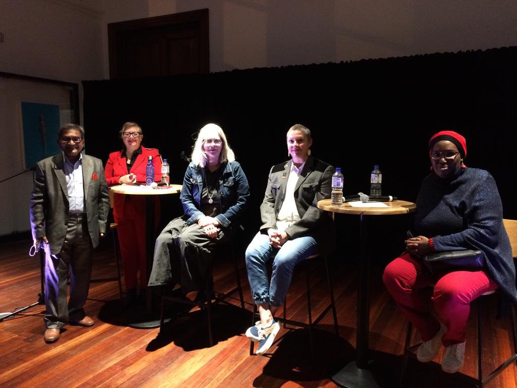 With the key speakers at the event “Whose rights we are projecting” (a conversation: Human Rights) being organised at Western Australian Museum/ Perth Cultural Center, Australia on 9th June ‘22
