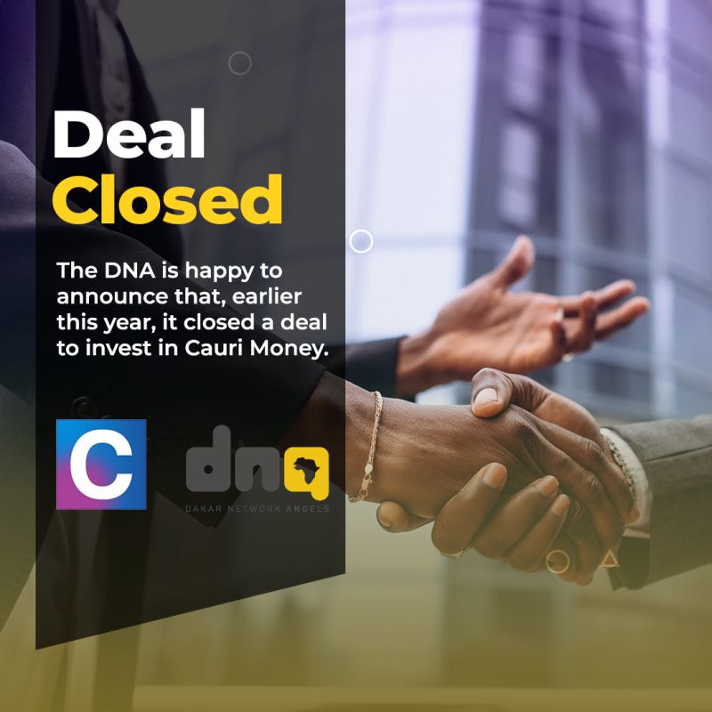 Dakar Network Angels brings together investors wishing to work together in Senegal and across the continent. 🇸🇳 We are proud to announce that @AngelsDNA has closed a deal to invest in Cauri Money.