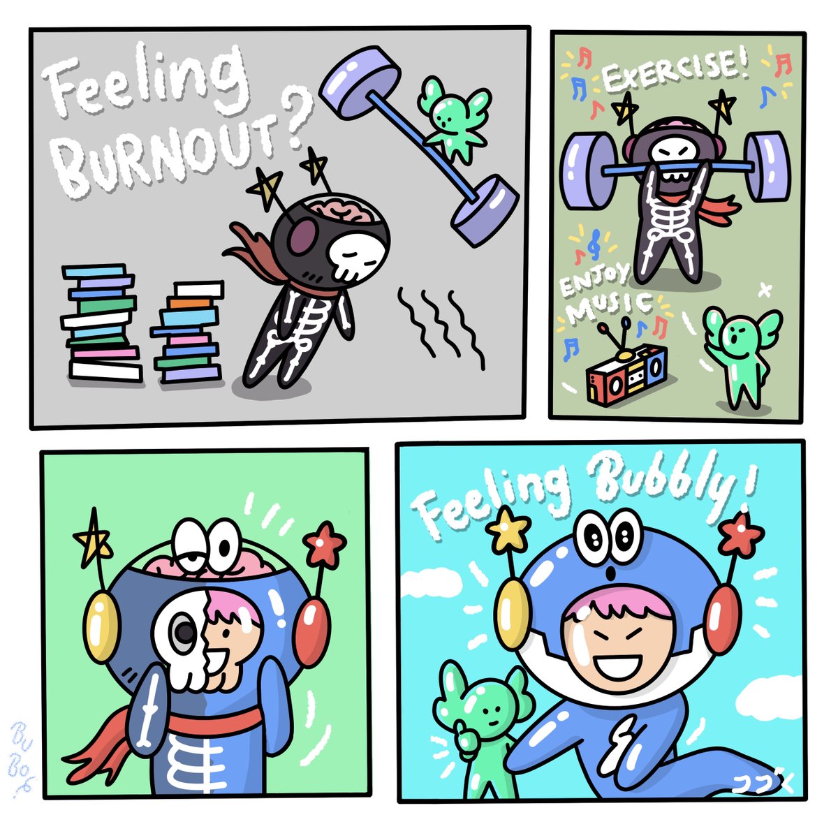 BubblyStory's tweet photo. Bu-Bo! Bu-Bo!

Feeling BUBBLY rich 🤑 wanna gib out BIBCOINS. 

Start collecting in our discord. 
Put your 🔔on and RT to tell your frens

#BubblyStory #BubblyComic https://t.co/xNo8vjW683