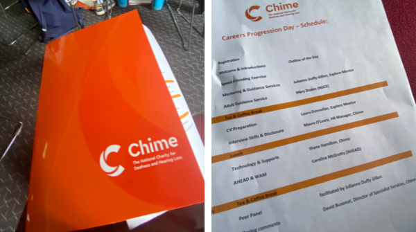 NCGE delighted to join @ChimeFor Career Progression Day with @ahead & #Explore Programme Managers - sharing information about (ETB) Adult Education Guidance Services & furthering work begun with @maryquirke @irishdeafsociety to support deaf & hard of hearing access & progression