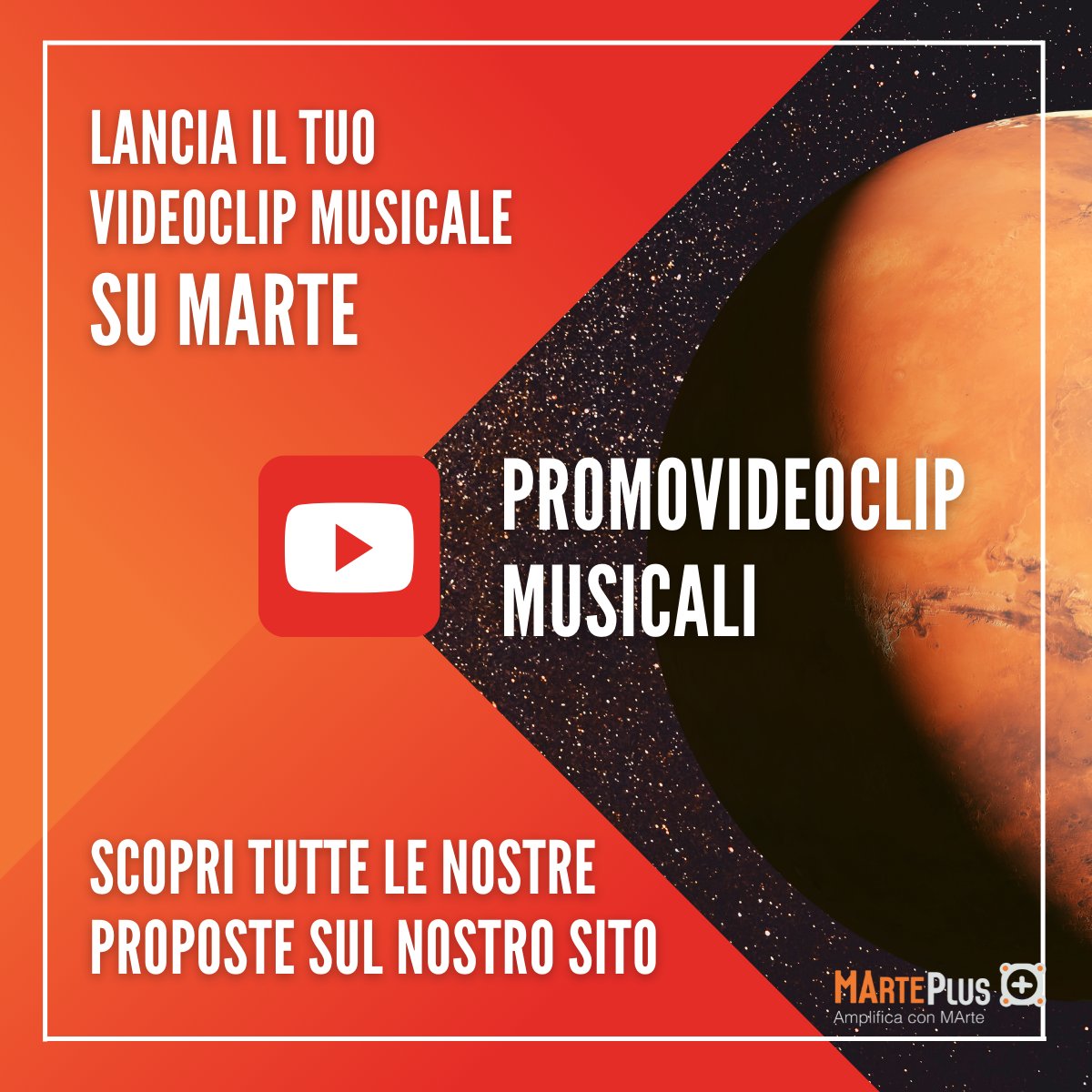 MArteLabel's tweet image. SEI UN ARTISTA CON UN #VIDEOCLIP?

#MArtePlus lancia il suo servizio Promo Videoclip, una campagna #Youtube che mira a coinvolgere il tuo pubblico potenziale per aumentare le tue visualizzazioni e creare una #community attiva ed assidua. 

bit.ly/promovideoclip