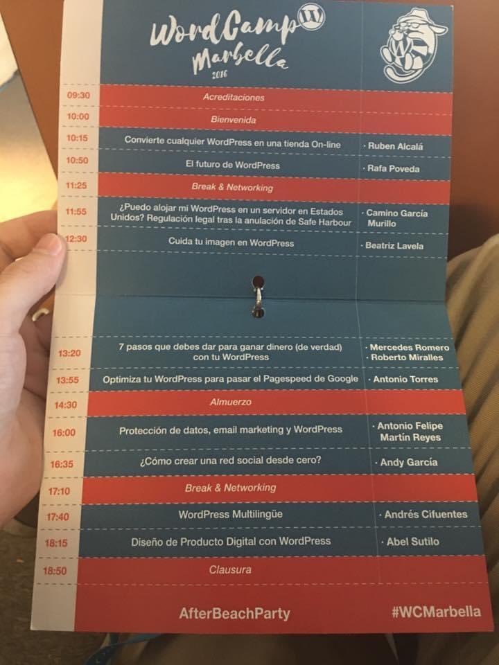 Hoy me recuerda Facebook, que justo hace 6 años, estaba en la #WordCampMarbella2016. Y justamente hoy, estaré en #WPAlhaurín.

Haga lo que haga, sea cuando sea, pero siempre #WordPress de por medio 😎