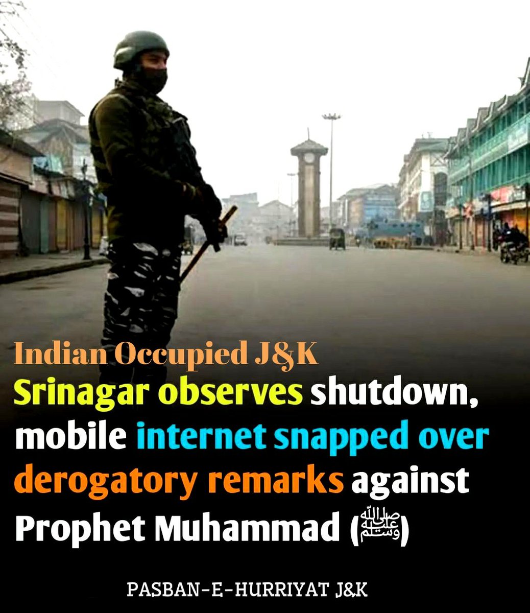 UzairGhazali_'s tweet photo. Indian occupied kashmir,
Srinagar observes shutdown.
#Prophet_Muhammad_SAWW
#BJPTerrorist
#ModiTerrorist https://t.co/AHMRTS9LVQ