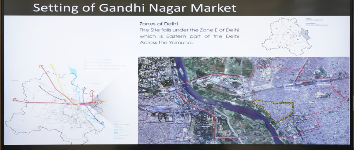 msisodia's tweet photo. Delhi Govt has ambitious plans to redevelop Gandhinagar, providing 50,000 jobs in next 5 years under Rozgar Budget

Working with local community &amp; the best market models globally, we will make Gandhinagar the Grand Garment Hub- an advanced, organised &amp; beautiful wholesale market. https://t.co/kDJMKC8YIP