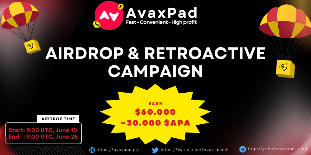 airdrop4yo's tweet photo. New Airdrop 🚀🚀🚀

Very good and perspective Avalanch chain project with professional and friendly team. #moon 🚀🚀🚀

 AvaxPad Airdrop Campaign https://t.co/mMAAfFz58m 

#Airdrop #Giveaway #NFTs #NFT #DeFi #CryptoNews #Avalanche #Airdrops https://t.co/7theOaCDnq