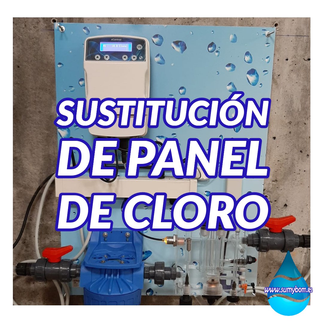 sumybom's tweet photo. "SUSTITUCIÓN DE PANEL DE CLORO" 👇
📍 Lugar:
CENTRO DE VISITANTES DE #CABAÑEROS 👇
Hemos #puestoenmarcha y #calibrado las sondas de #cloro, para mantener #desinfectada el #agua de los #depósitos de #contraincendios del centro de visitantes 👇 https://t.co/z349LsswrX