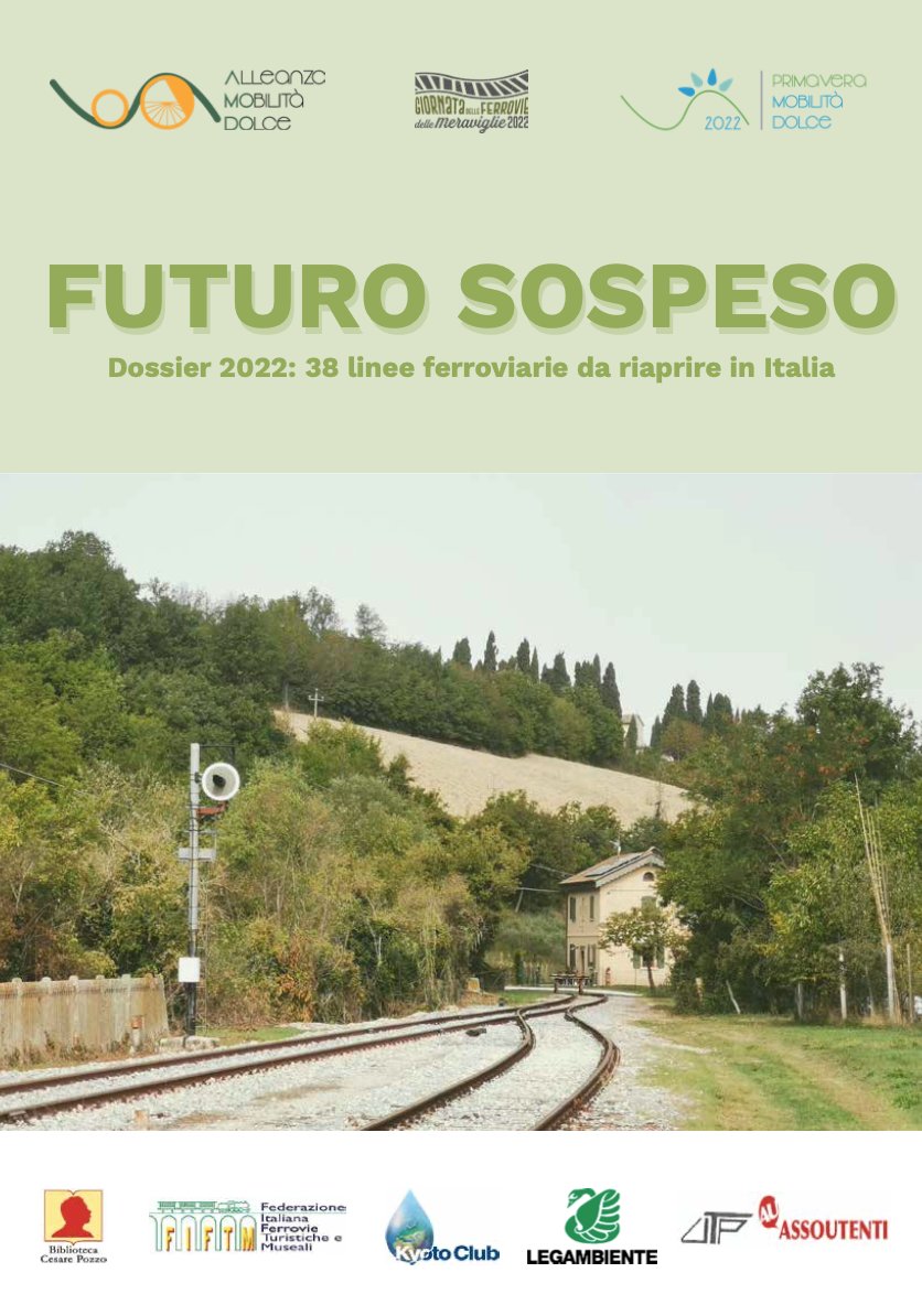 Italia_Nostra's tweet photo. #futurosospeso: porre in rete ferrovie "sospese", itinerari su due ruote e sentieri, la ricetta per rendere attrattivi i territori dell'Italia "minore".
Intervista ad Anna Donati, portavoce di @AMoDo4 e a Massimo Bottini, referente di #italianostra #AMODO
https://t.co/vKppZHzXUq https://t.co/77IGe1eSt5