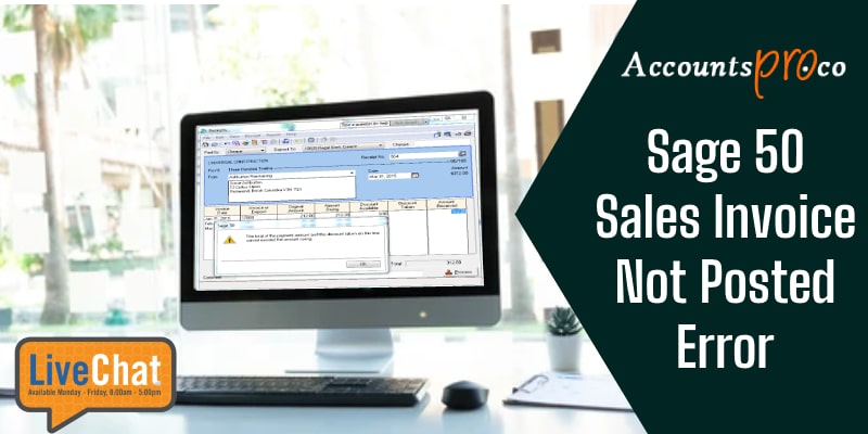 AccountsProNY's tweet photo. If you're using the Sage 50 invoicing software, be careful not to miss the posting of your invoice. If you do, it's possible that your invoice won't post because it's missing one or more required elements.
https://t.co/GjZLmEwolq https://t.co/PP5O3sRh7Q