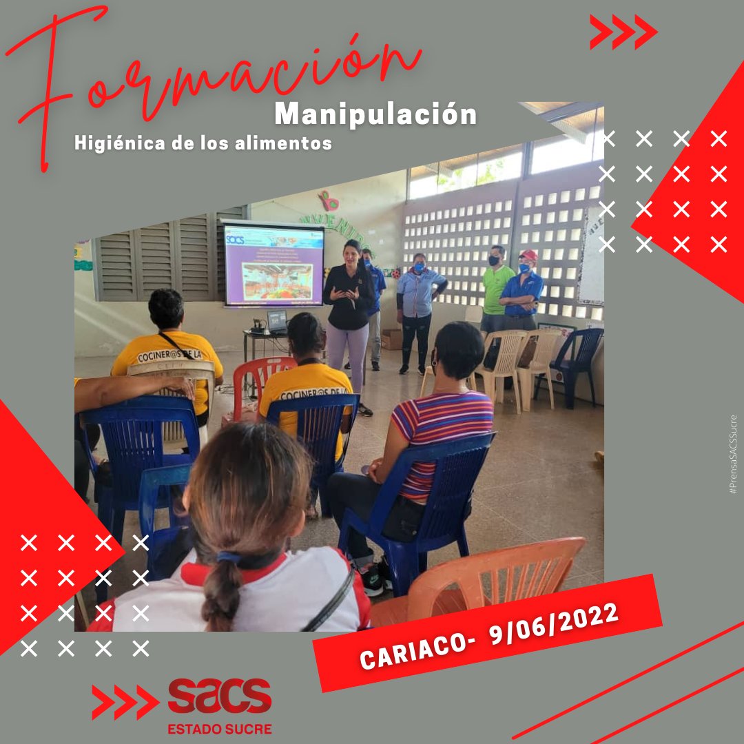 #Fotos 📸 Cumpliendo los lineamientos Nacionales, este jueves se realizó la formación de 50 madres procesadoras de alimentos de la CNAE, en el marco del día mundial de la inocuidad en el municipio Ribero

#JuntosPorCadaLatido 
#VenezuelaYArgeliaUnidas