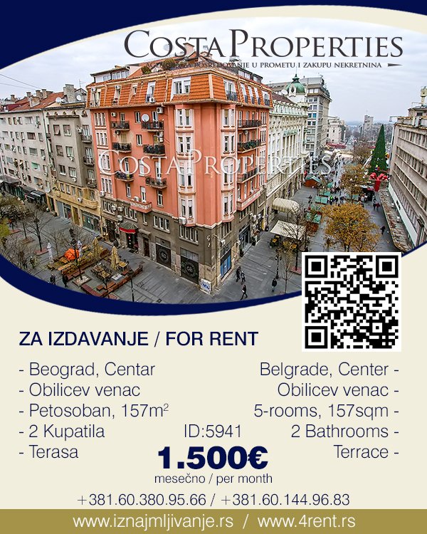 iznajmljivanje.rs/stan-oglas.php…

#izdavanje #iznajmljivanje #stanovi #Beograd #nekretnine #rentingapatments #Belgrade #rent #apartments #Srbija #Serbia #realestate