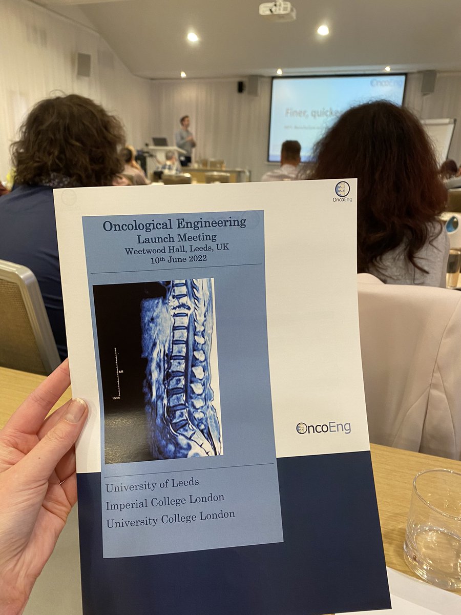 A great start to the #OncoEng kickoff meeting with some insightful speeches and discussion from members of the OncoEng team and patient advocates!
