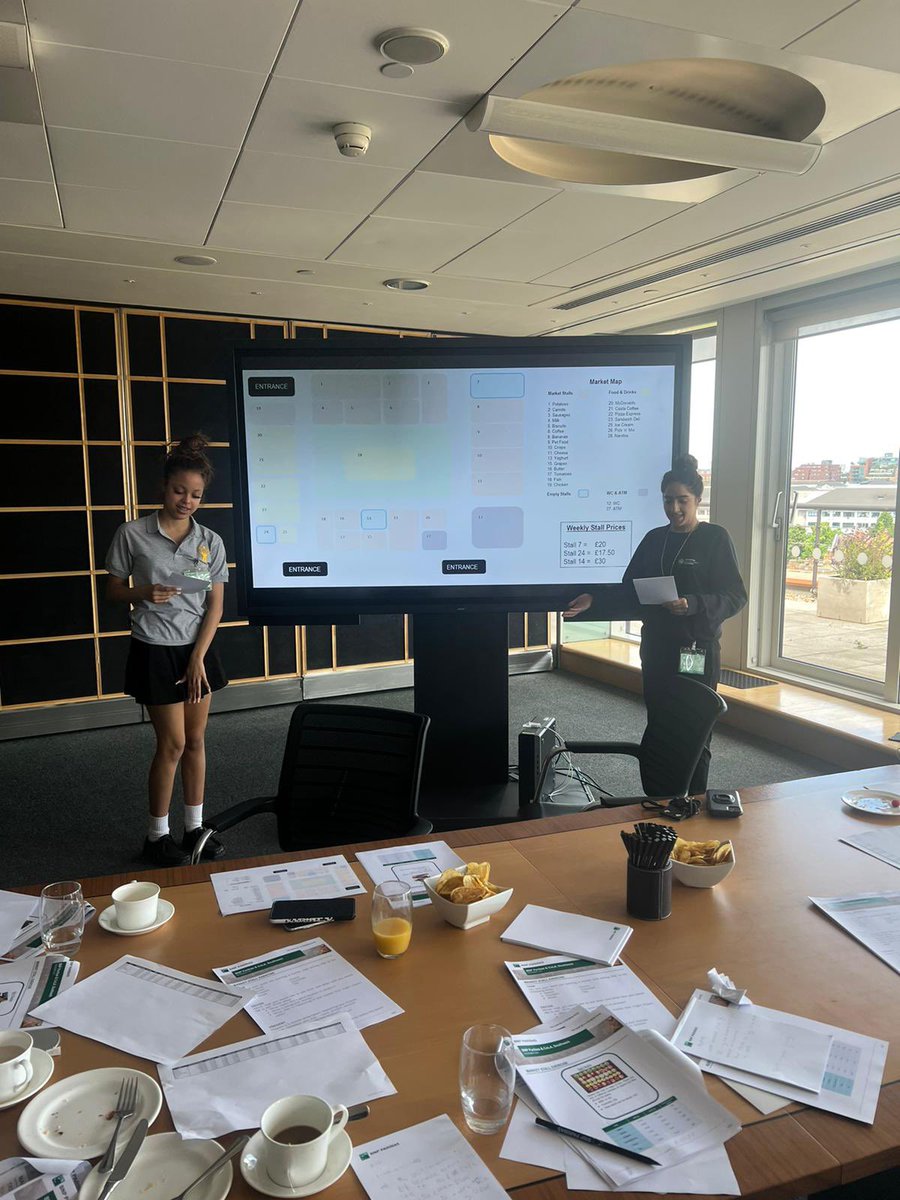 Our learners are at BNP Paribas today, working hard in their workshops