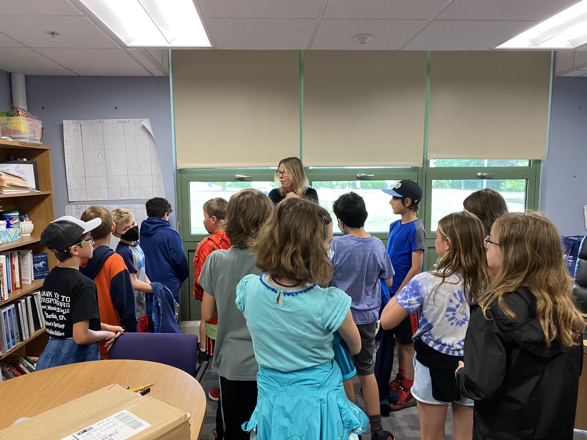 MrsSheroff's tweet image. Big day yesterday touring the middle school and having lunch there for the first time! 😃