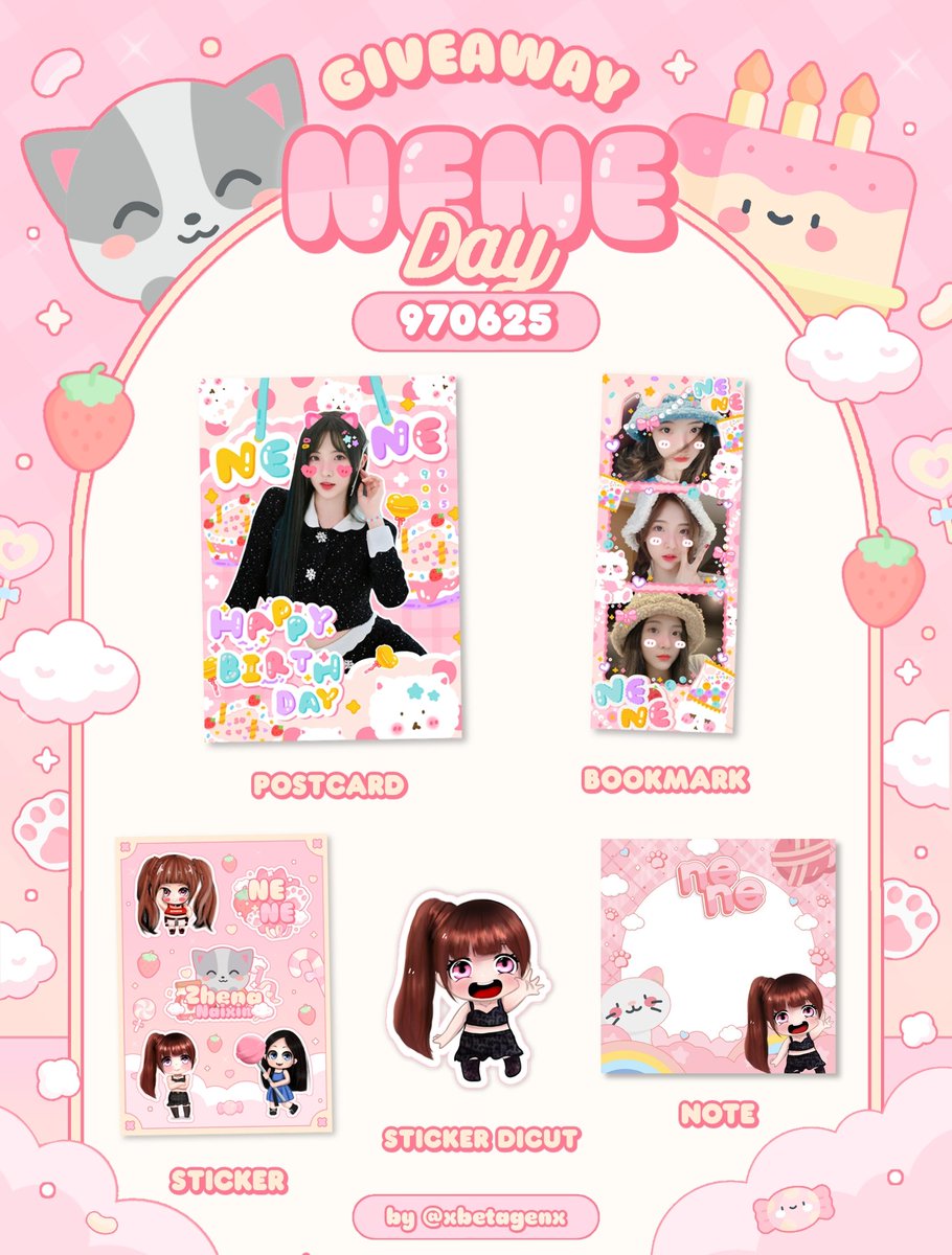 xbetagenx's tweet photo. 🎁GiveAway NENEDAY✨️
เฉพาะรอบไปรนะคะ จำนวน24set
ลงฟอร์มวันที่ 17/6/65  เวลา 20.00น.
ค่าเดินทาง50บ. 

**หากต้องการให้เราแท็กเรียก จิ้มกรอกฟอร์มในเมนชั่นได้เลยค่ะ

#Giveaway0625xNene #NENE #เนเน่ https://t.co/XAx2Cq0VTU