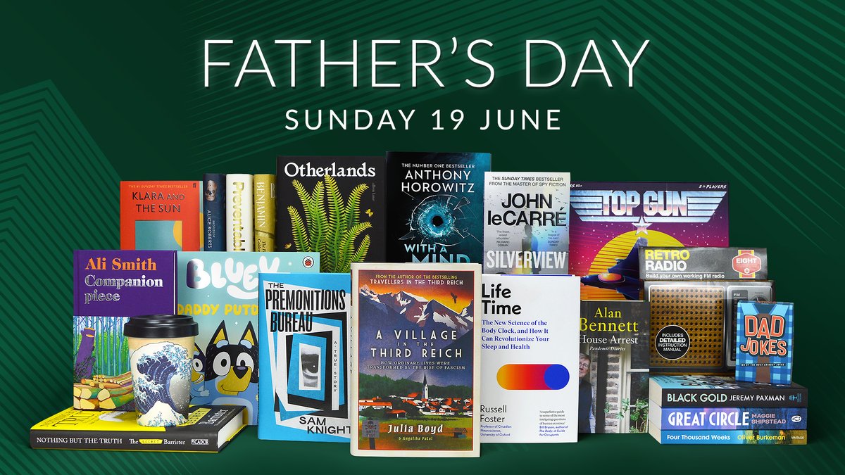 Waterstones on Twitter "FathersDay is now just a week away! If you're