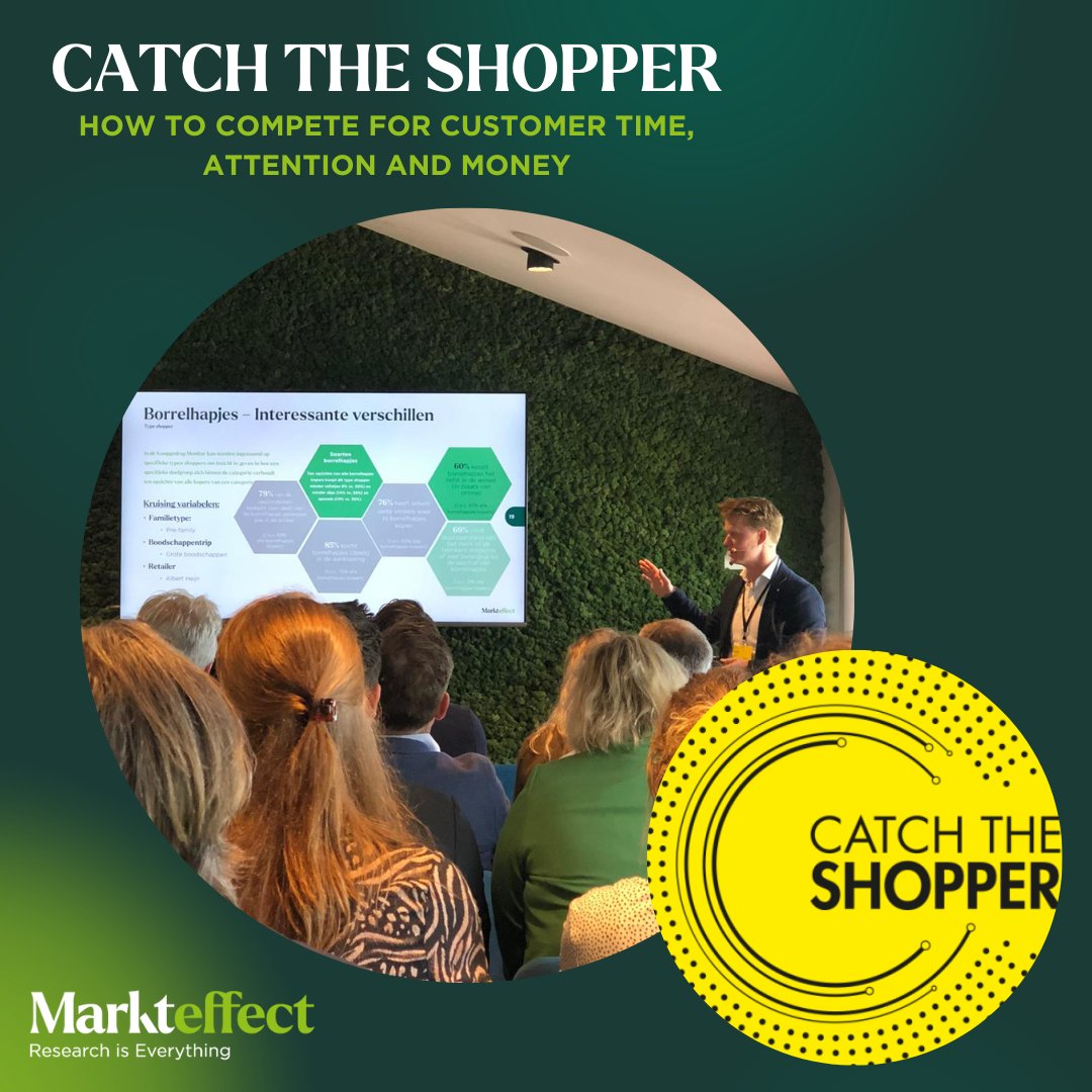 Catch The Shopper, een leuke en inspirerende dag over hoe men de shopper nog beter kan vangen. Michael Petit sprak hier over hoe shopper marketing nog effectiever wordt door segmentatie per retailer.

#shoppermarketing #marktonderzoek #Markteffect