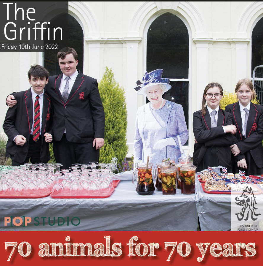 70 animals for 70 years! 
The Griffin is now live, thanks to Pop Studio for some fabulous images - Links will be shared on Monday to our Platinum Pet Day Photographs. online.fliphtml5.com/uqxri/omzq/
