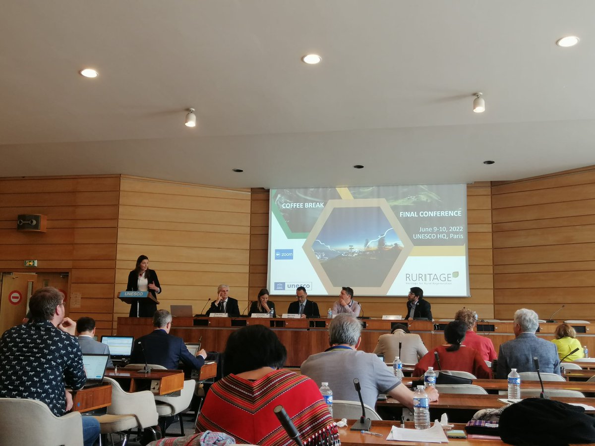 We are proud to be at UNESCO headquarters in Paris with our <a href="/ruritage/">RURITAGE</a> community with <a href="/ruritageizmir/">ruritage_izmir</a>  and #IYTE university partners