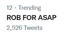 ohmyzeke's tweet photo. Now trending at twelfth spot nationwide.
Let's bring our best boy to ASAP to perform with world class talents. Keep tweeting.

ROB FOR ASAP https://t.co/2v9HQZm2ez