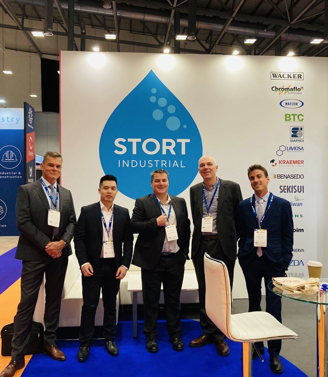 StortChemicals's tweet photo. We're back after a great couple of days at @SurfexLtd 2022! We are so pleased to return to exhibitions with our Principals and Customers 😁

Huge thank you to @OCCA_news and Step Exhibitions for a wonderful show 👏

#exhibition #Surfex2022 #colours #paints #coatings https://t.co/tBP4BmFxGH