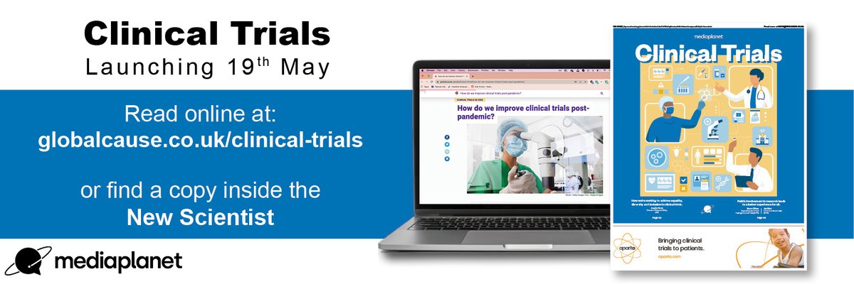 ArenaIntPharma (@arenaintpharma) on Twitter photo Outsourcing in Clinical Trials UK & Ireland partnered with <a href="/MediaplanetUK/">Mediaplanet UKIE</a> on Clinical Trials campaign, that was launched online on 19th May and within the New Scientist. Learn more here.
bit.ly/3FfDXif Outsourcing in Clinical Trials UK & Ireland partnered with <a href="/MediaplanetUK/">Mediaplanet UKIE</a> on Clinical Trials campaign, that was launched online on 19th May and within the New Scientist. Learn more here.
bit.ly/3FfDXif