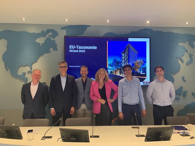 Inspirerend seminar van VNO-NCW en <a href="/MKBNL/">MKB-Nederland</a> over de EU-Taxonomie. Samen kansen benutten voor duurzame financiering van de economie.  
Dank Lara Muller, Maurits Heldring, Gijs de Graaff, Mart Kneepkens en Jordan Strik voor uitstekende bijdragen olv Roel Smit!